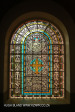 Monastery Church interior stain glass (1)