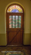 Monastery Church interior stain glass (2)