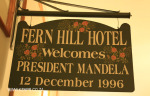Midmar Fern Hill Hotel Nelson Mandela visit 1996 Freedom of Howick (2)