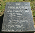 Dundee Cemetery  Boer War Memorial 1899 to 1902 (3)