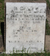 Durban - West Street Cemetery - Grave Herbert Waterman died 1916 on active service