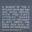 Fort Chelmsford - Maj Gen Crealock 1879 Memorial 68 men (1)