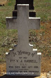 Greytown Cemetery - Grave -  841 Private VJ Haskill - I.L.I. - May 18  1900