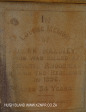 Greytown Cemetery - Grave -  Mark Handley - Rhodesian Rebellion at Inyati 1896 (1)