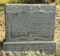 Lions Bush Farm Cemetery grave James and Jessie Rodd and Lt George Ross & Lt Jack Ross