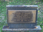 Mtunzini Cemetery - Grave -  Captain (Dr) Arthur Harris - WWII - US Army - 1962
