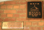 Swartberg Farmers Association MOTH plaque pilot officer IB Cooper 1941