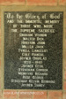 Swartberg Farmers Association Roll of Honour