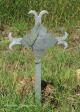 Ladysmith -Van Riebeck Street - Grave  4299 Pvt F Dowsett 5th Lancers  1900             - 28.33.47 S 29.45.36 E -  (14)