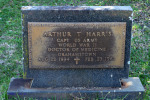 Mtunzini Cemetery - Grave -  Captain (Dr) Arthur Harris - WWII - US Army - 1962