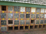Mtunzini Cemetery - Grave - Wall of Rememberence (1)