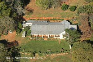 Natal Midlands Farms from the air