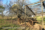 Fort Nottingham Museum 1856 old transport wagon (5)