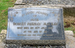 Nottingham Road St Johns grave Robert Murray Mackay