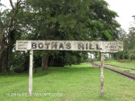 Bothas Hill Railway Station Sign -  R103 - S 29.45.15 E 30.44.40 Elev 741m (56)