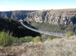 Lake Eland Gorge swing  bridge - S 30.43.241 E 30.11.142 Elev 632m(21)