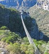 Lake Eland Gorge swing  bridge - S 30.43.241 E 30.11.142 Elev 632m(22)