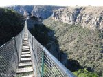 Lake Eland Gorge swing  bridge - S 30.43.241 E 30.11.142 Elev 632m(26)