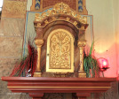 Oetting Mission interior memorabilia (1)