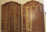 Umdoni Park Golf Course -  Honours Board - Hole in One (4)