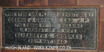 Epworth Hostel Reception Plaque George Crookes 1940