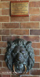 Epworth Library Lion sculptures (2)
