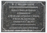 Epworth WJ Williams Centre Plaque 2013