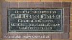 Epworth residences plaque Gordon Watson 1939