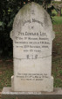 Fort Napier Cemetery Pvt Edward Lee 1909