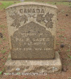 Fort Napier Cemetery Pvt R Sauer 1901