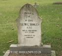 Fort Napier Cemetery Pvt WC Vowles 1900