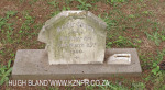Fort Napier Cemetery Sister Sophie Ghown 1900