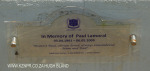 St Charles College Garden of Remembrance Paul Lamoral
