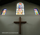St Johns School Chapel stain glass windows (1)