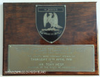 St Johns School Honours Boards squash plaque 1991