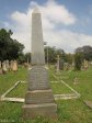 Voortrekker Cemetery East grave  Elizebeth Ann Peck 1886 & William Peck 1907