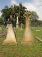 Voortrekker Cemetery East graves William  1895 at Non Such Town Bush - & Louisa Jefferies 1864