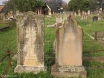 Voortrekker Cemetery East grave  William, Catherine and daughter Edith Geere