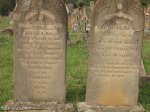 Voortrekker Cemetery East graves Helen & Alexander Beale