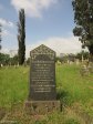 Voortrekker Cemetery East grave Rev James Scott 1930