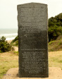 Port Durnford -  Plaque - King Cetshwayo - exile 1879 - Durban (2)