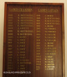 Princes Grant honours boards Ladies Champion and Captain