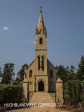 Reichenau Church fron facade  entrance and Foundation stone 1898 (3)