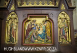 Reichenau church interior altar and side chapel detail (2)