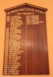 Richmond Country Club - Honours Board - Richmond Agric. Society Presidents