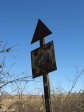 Riverside - Town Buildings - Rail crossing sign