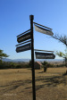 Rorkes Drift direction sign