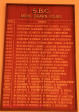 Scottburgh Bowling Club honours boards Mens Drawn Fours