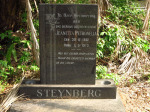 Scottburgh Cemetery grave Steynberg