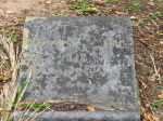 Scottburgh Cemetery grave unreadable